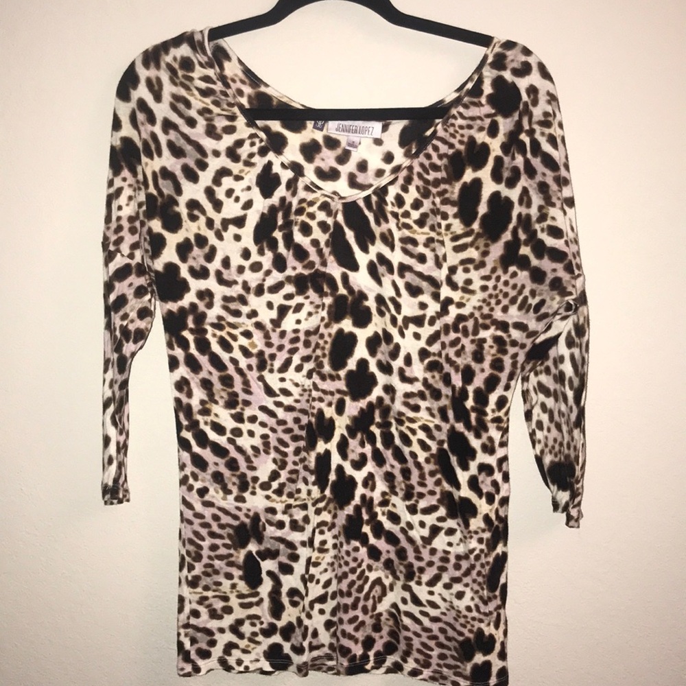 Print blouse top